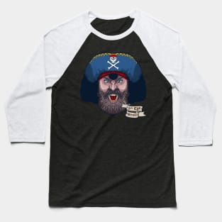 Third Eye Pirate Baseball T-Shirt